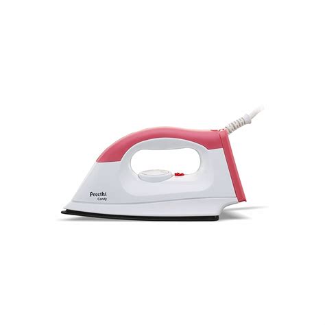 Preethi Candy DI 508 1000-Watt Dry Iron (Pink/White) – ekitchen.in