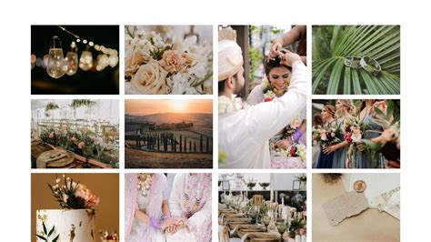 To make their wedding Instagram-perfect, couples are sending moodboards ...