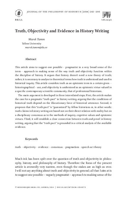 Image result for Objectivity History