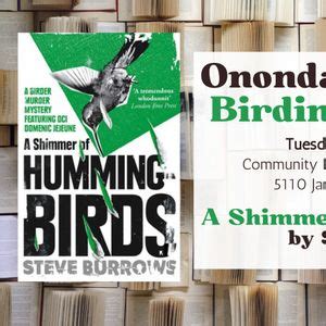 Birding Book Club: A Shimmer of Hummingbirds by Steve Burrows, 5110 ...