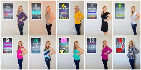 Baby #2 – 1st Trimester Progression | Baby bump progression, Pregnancy ...