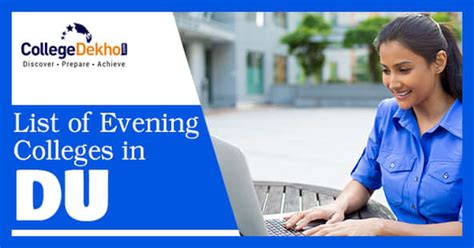 Delhi University Evening Colleges Seat Matrix: List of Evening Colleges ...