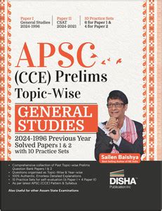 APSC (CCE) Prelims Topic-wise General Studies 2024 - 1996 Previous Year ...