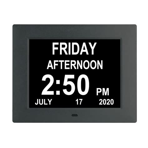 Buy Aowasi Digital Clock Extra Large Day and Date Time with 3 ...