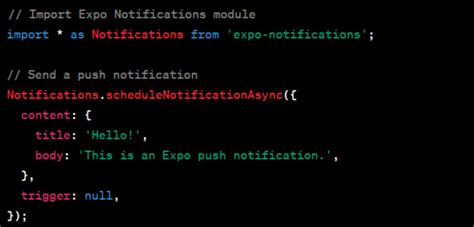 React Native Push Notification 的图像结果