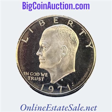 1971 U.S. EISENHOWER PROOF DOLLAR | EstateSales.org