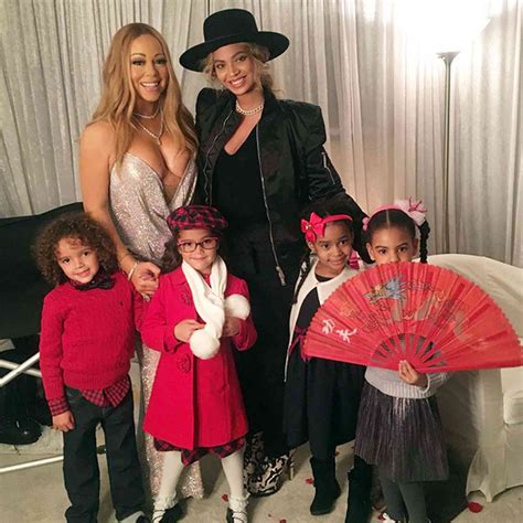 Beyonce and Mariah Carey's Kids Pose for Photo Together