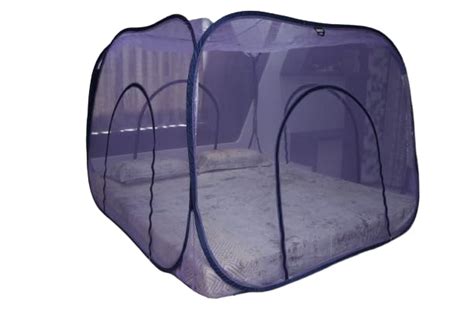 Sukoon 7ft X 7ft Tent Type Square Pattern | Double Bed Foldable ...