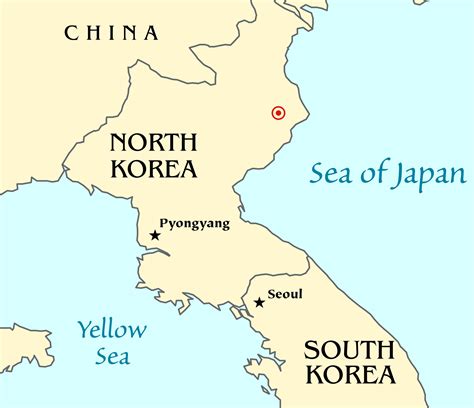 Maps of North Korea (DPRK) | Detailed map of North Korea in English ...