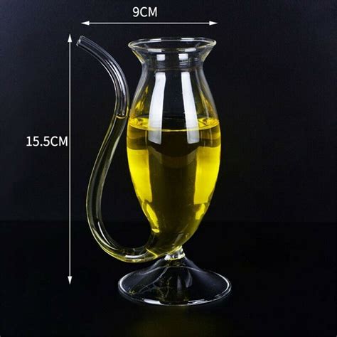 Creativity Wine Whiskey Glass Heat Resistant Glass... – Vicedeal
