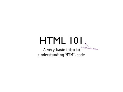 Image result for HTML 101 Quick Basic Code