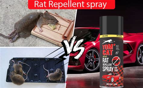 Shadow Securitronics Tomcat Rat Repellent Spray,Prevents Rat Bites In ...