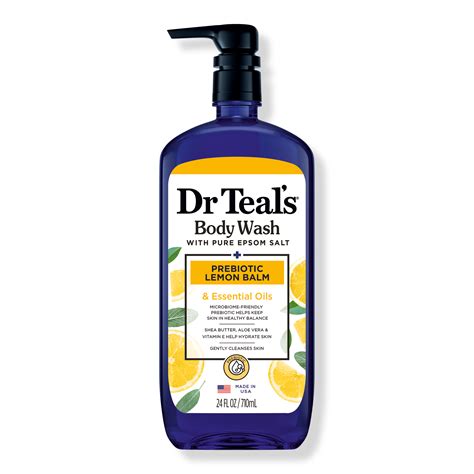 Dr Teal's - Body Wash with Prebiotic Lemon Balm and Essential Oil Blend ...