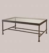 Image result for Glass Top Rectangle Coffee Table