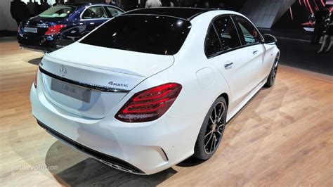 Mercedes-Benz C450 AMG Sport Looks Ordinary at 2015 Detroit Auto Show [Live Photos] - autoevolution