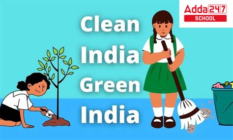 Green India Mission Essay Writing in English, Get Clean India Green ...