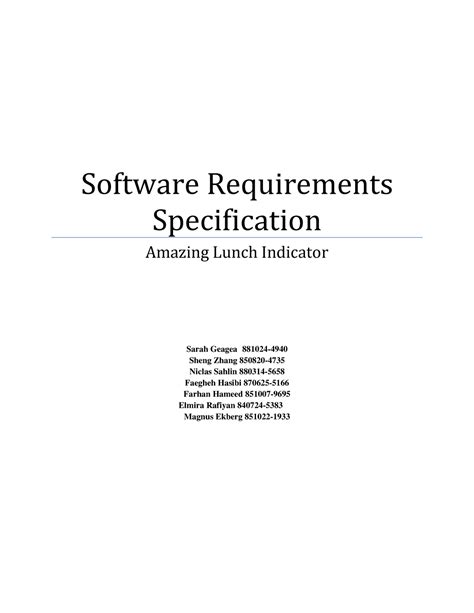A894373360 23624 23 2019 SRS - Software Requirements Specification ...