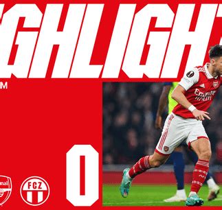 Arsenal vs FC Zürich | Europa League | November 03 2022