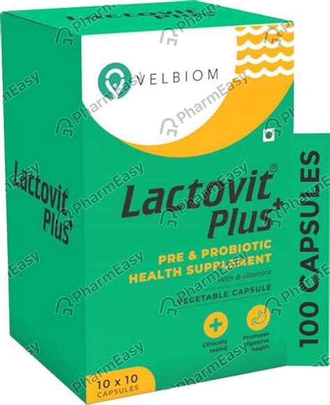 Lactovit Plus Strip Of 10 Capsules: Uses, Side Effects, Price & Dosage ...