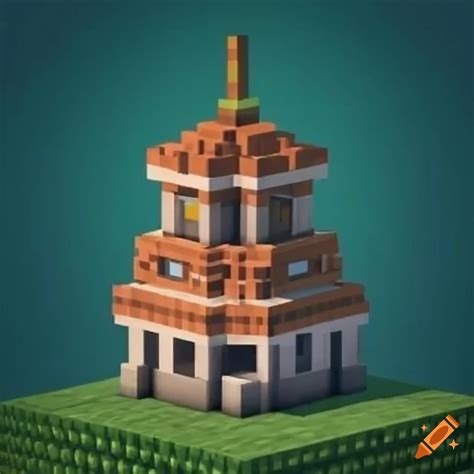 Minecraft structure planner on Craiyon