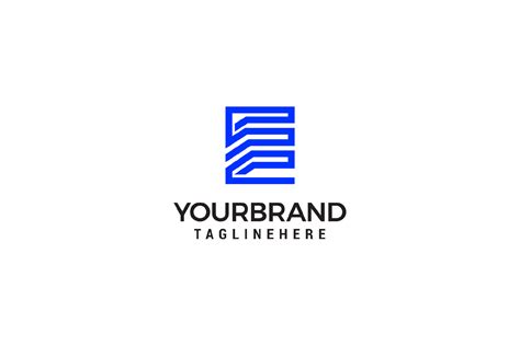 Creative Minimal E Letter Logo Design Graphic by Jaka Sembung · Creative Fabrica