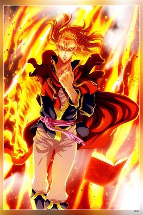 Anime Black Clover Fuegoleon Vermillion Matte Finish Poster Paper Print ...