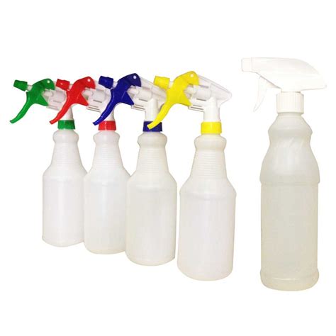 Pack 16oz Empty Plastic Spray Bottles, All-Purpose Red, 45% OFF