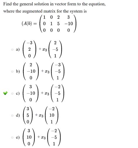 Image result for Solution Vector Matrix