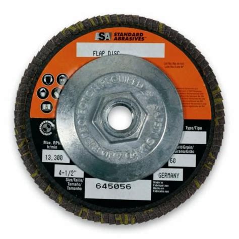 Standard Abrasives™ Ceramic Pro High Density Flap Disc– Industrial Megamart