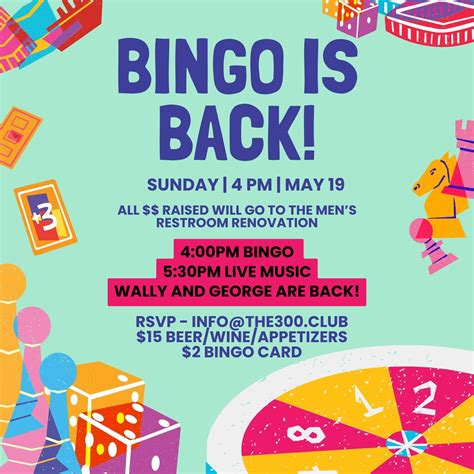 Bingo Night – 300 Club Swim and Tennis Club in Gainesville Fl