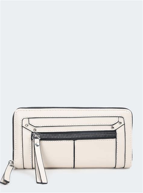 Buy Women Solid Zip Around Wallet Online at just Rs. 599.0 ...