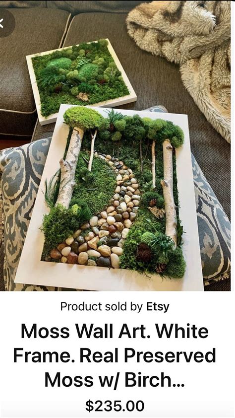 DIY Moss Wall Art Decor
