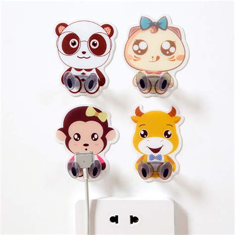 Finedayqi Cartoon Animal Cute Sucker Toothbrush Wall Holder Suction Cup ...