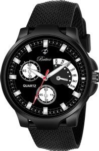 BRITEX Mesh Strap Chronograph Pattern Stylish Water Resistant Shock ...