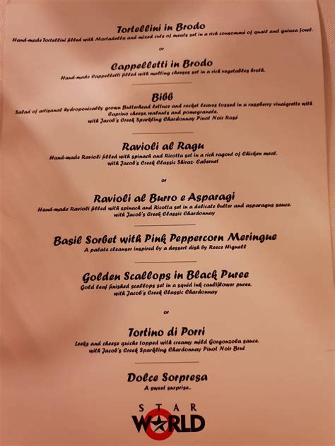 Menu at Artusi Ristorante, Gurugram