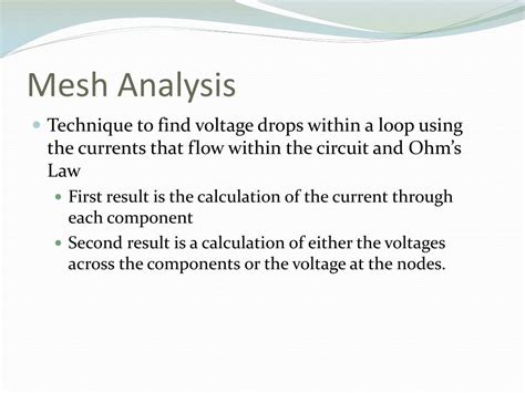Image result for Mesh Analysis Tutorial