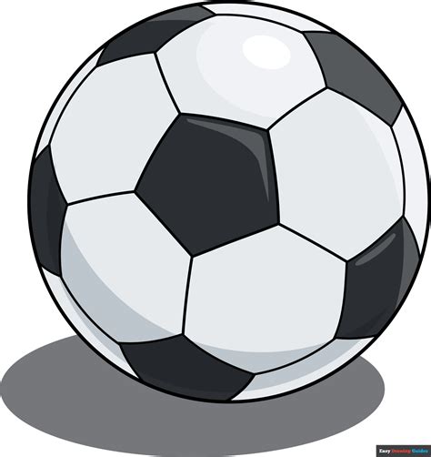 How To Draw Soccer Ball
