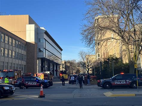 Updated: UWPD, MFD respond to fire at Engineering Hall – The Badger Herald