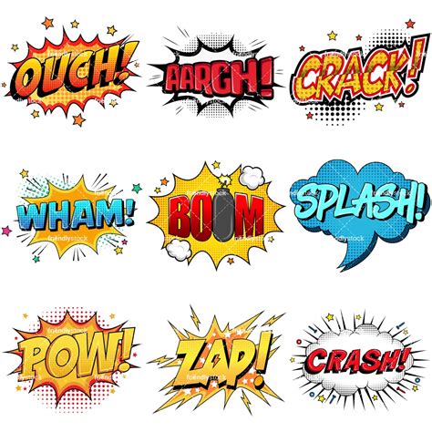 Punch Sound Effect Comic at Arthur Ritchie blog