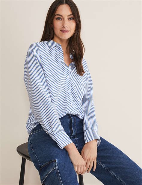 Striped Collared Shirt | Phase Eight | M&S