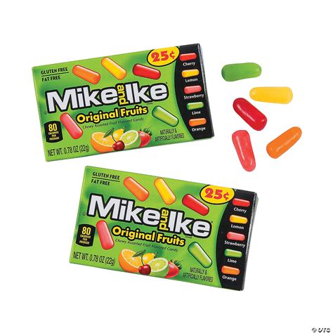 18.72 oz. Mike and Ike® Fruit-Flavored Chewy Candy Boxes – 24 Pc ...