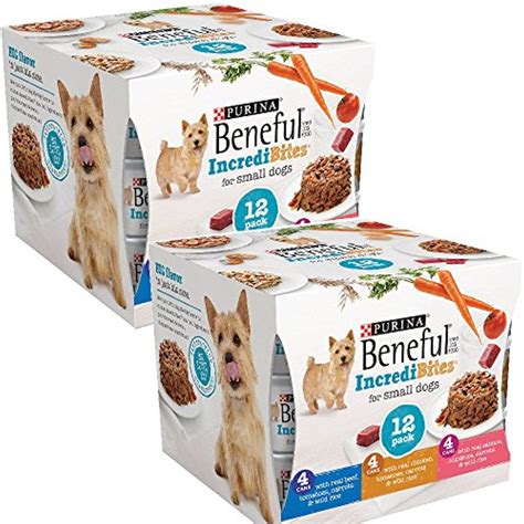 Beneful IncrediBites (Beef, Chicken, & Salmon Variety Pack) - Wet Dog ...