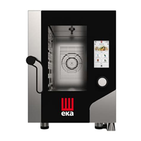 Eka Convection Touch Compact Convection Oven, 6 Pieces 2/3 GN Tray ...