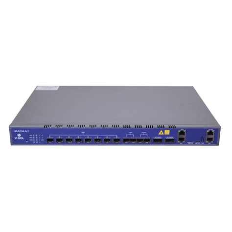 VSOL 10G EPON OLT V3600D8-8 PORT EPON OLT 10G EPON ,2*10GE SFP+ 2* 25G ...