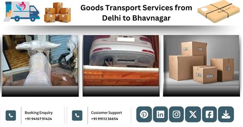 Reliable cargo truck booking from Delhi to Bhavnagar