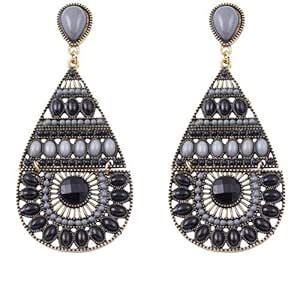 Shining Diva Fashion Italian Designer Collection Gold Plated Drop ...