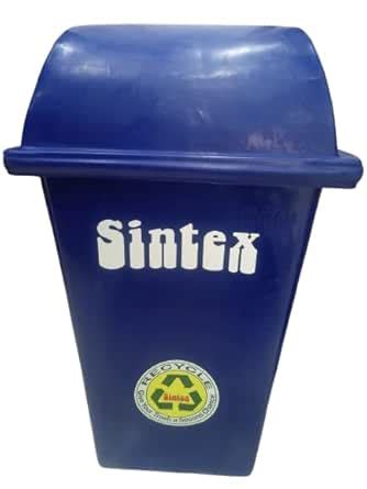 Durable Dustbin GBR 10-02, Heavy-Duty Rectangular Dustbin, 100 Litre ...