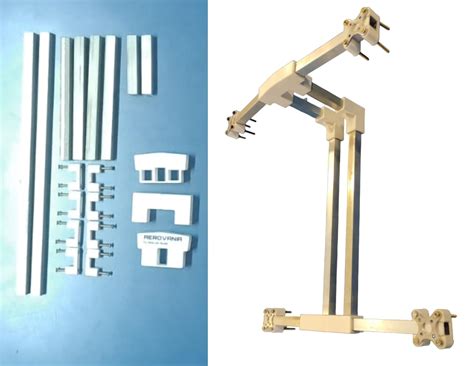 Aluminium and 3D Printed Drone Frame for Modern Drones. (White ...