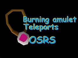 Osrs burning amulet