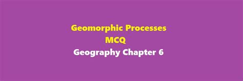 Chapter 6 Geomorphic Process 的图像结果